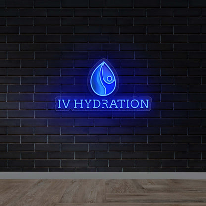 IV HYDRATION - Premium Neon Artwork