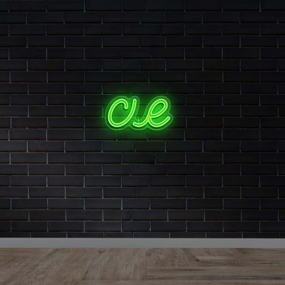 CE - Premium Neon Artwork