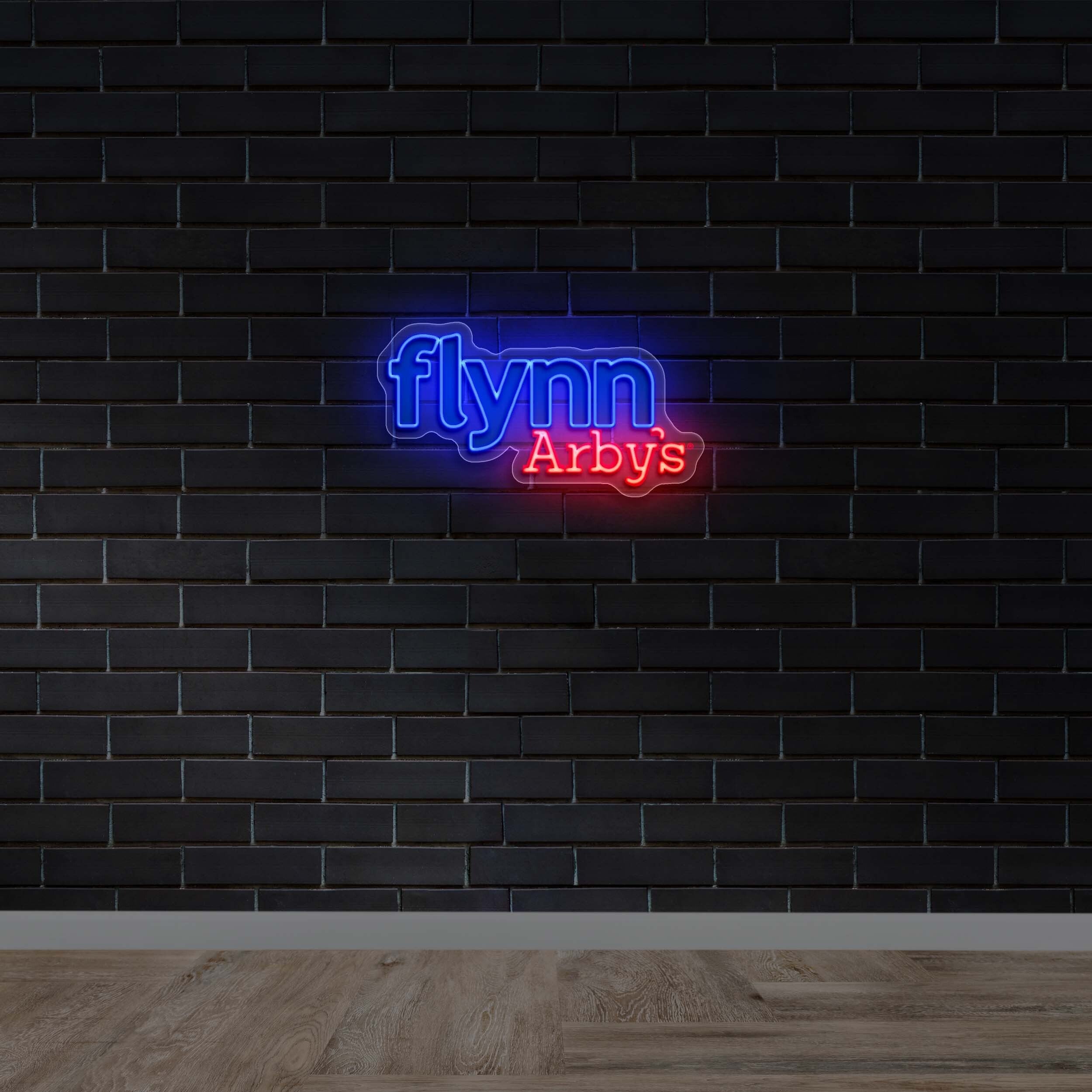 FLYNN ARBY’s - Premium Neon Artwork