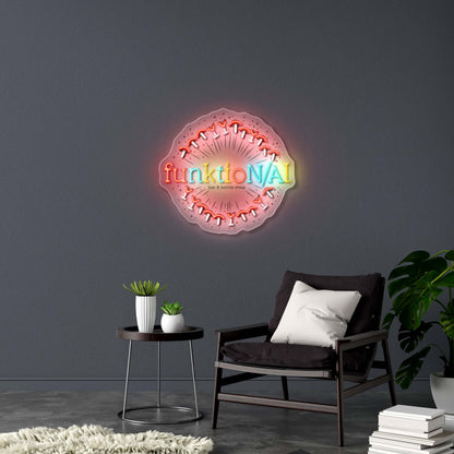 FunktioN/AI - Premium Neon Artwork