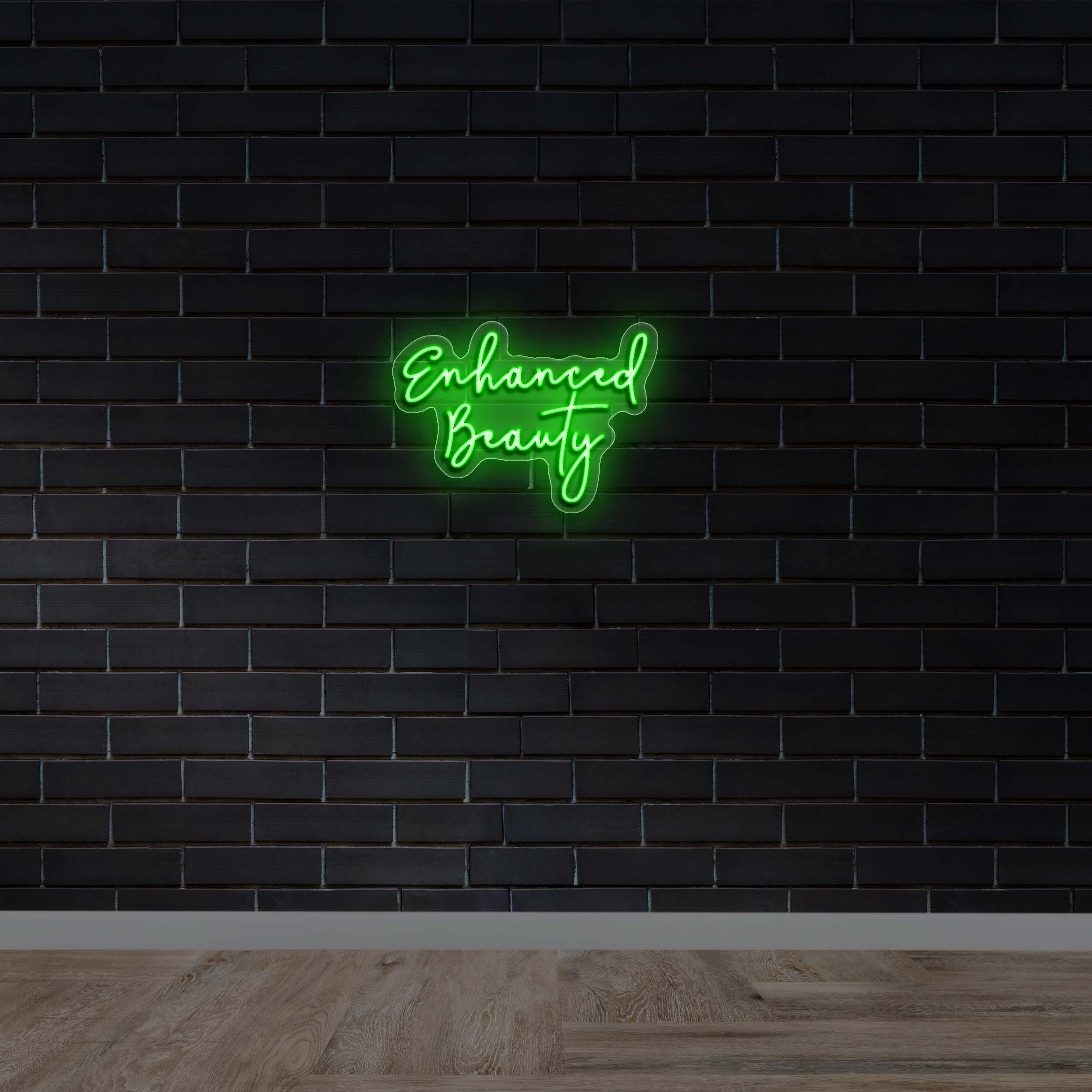 Enhanced Beauty - Premium Neon Artwork