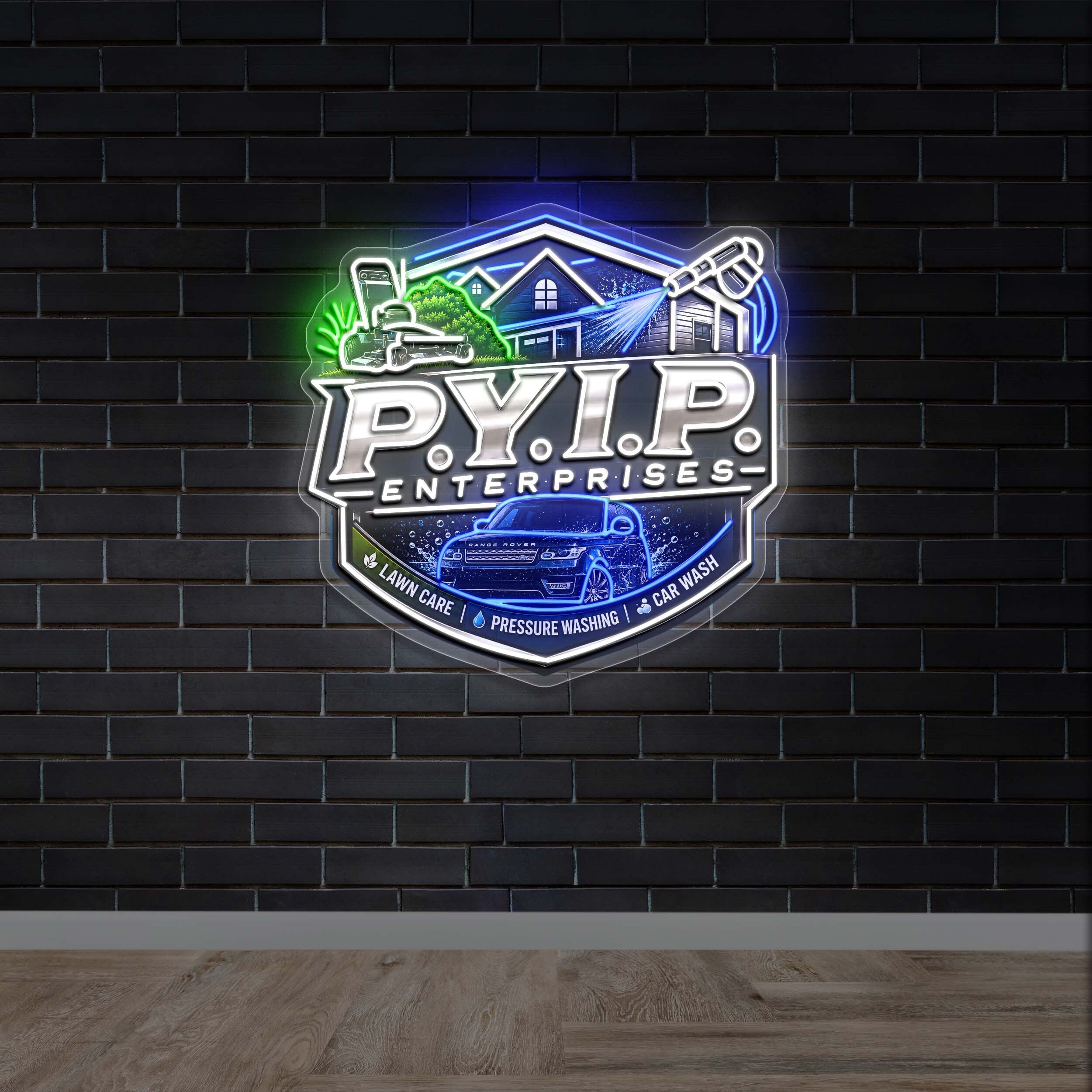 P.Y.I.P. ENTERPRISES - Premium Neon Artwork