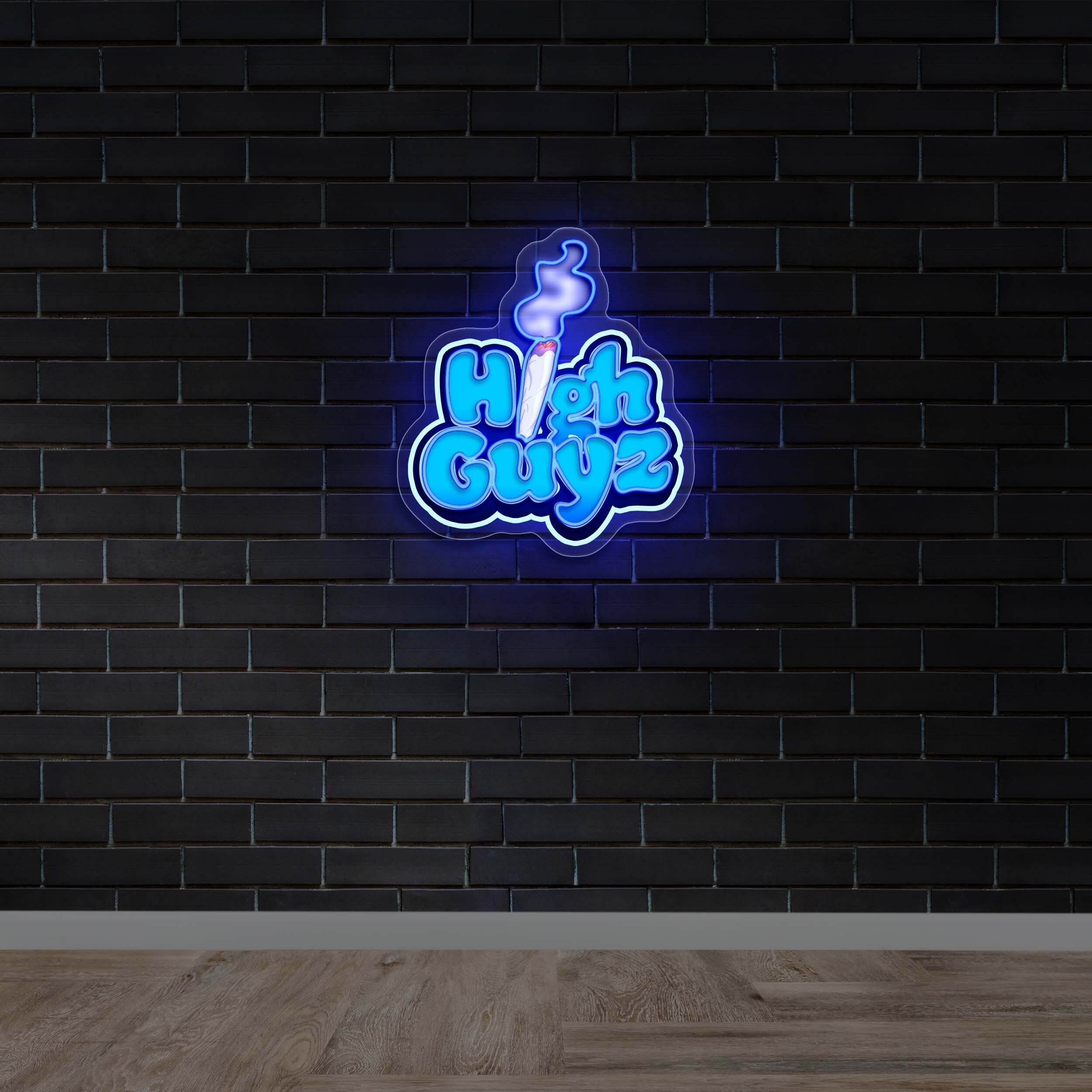 High Guyz - Premium Neon Artwork