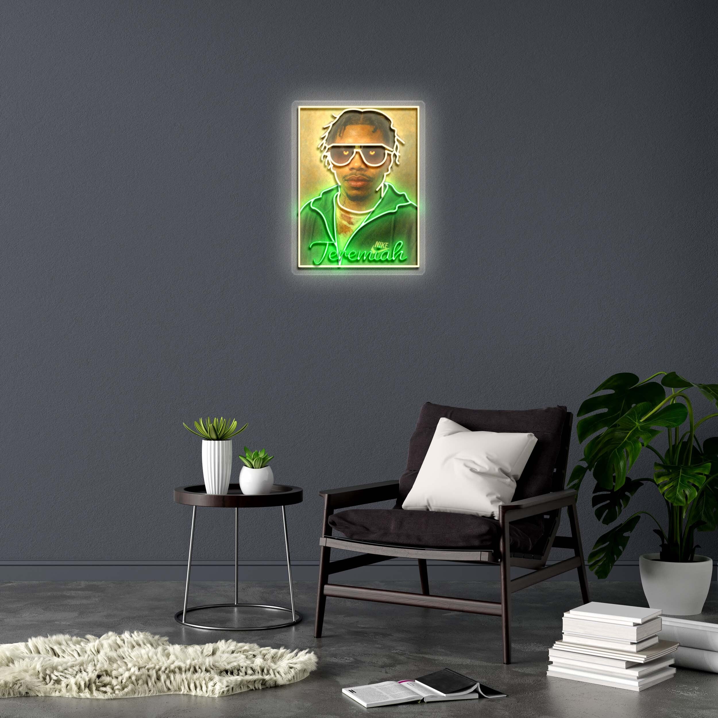 Jeremiah - Premium Neon Artwork