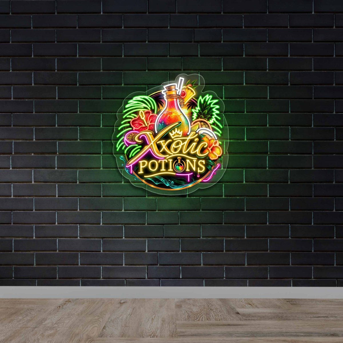 Xxotic Potions - Premium Neon Artwork