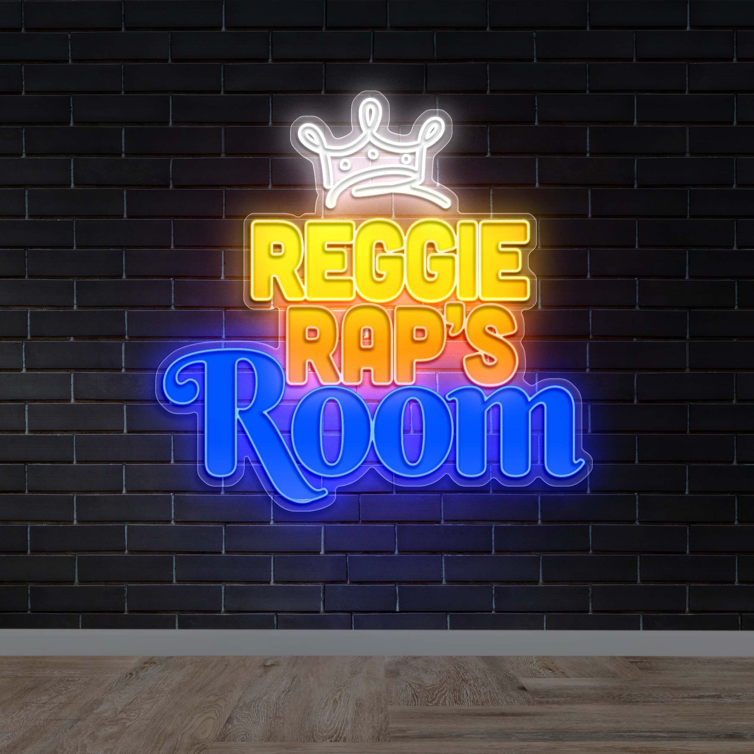 Reggie Rap’s Room - Premium Neon Artwork