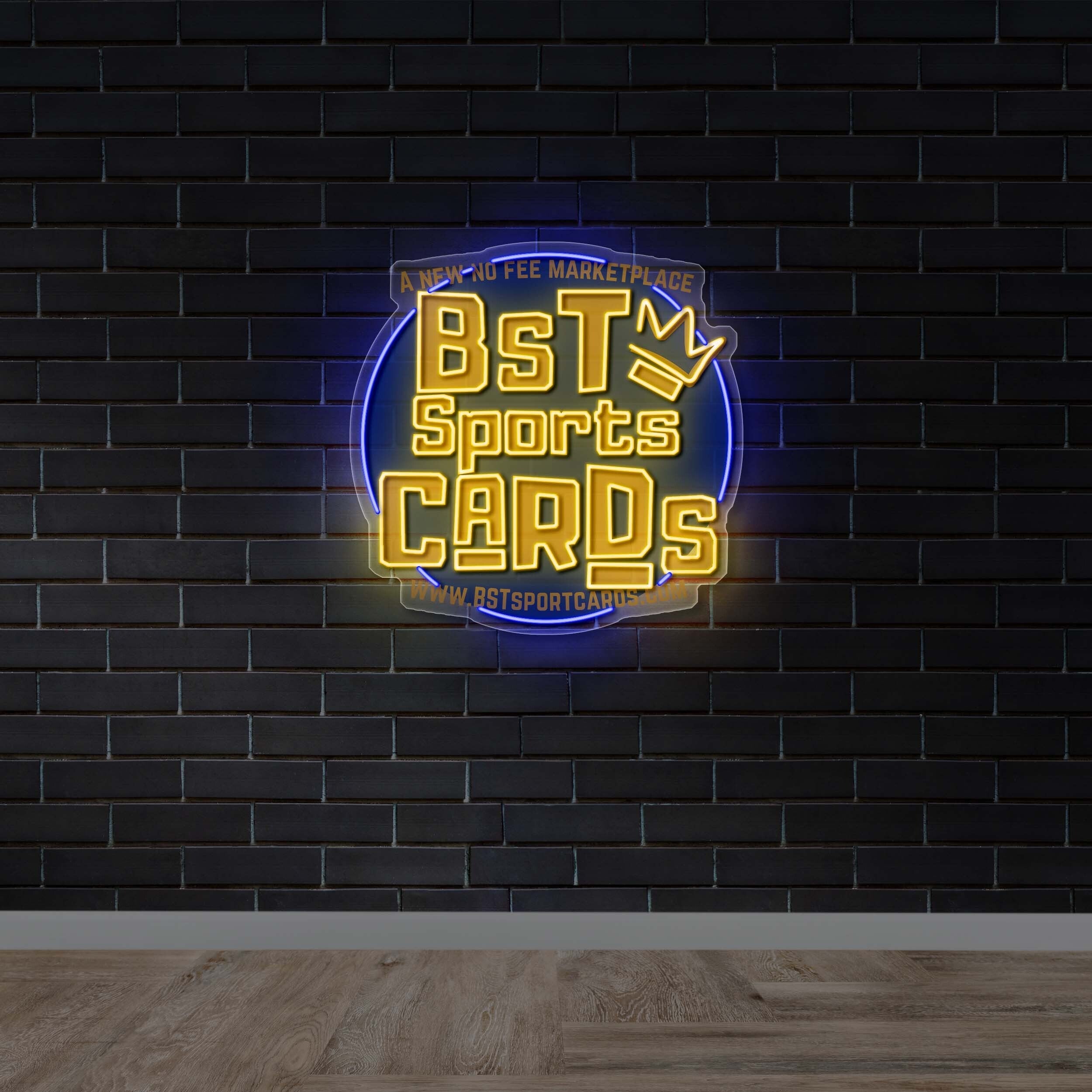 BST Sports Cards - Premium Neon Artwork