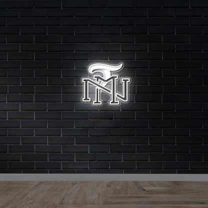 MN logo only - Premium Neon Artwork