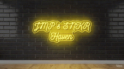 JMP’s SNKR Haven Neon Sign - Premium Neon Artwork