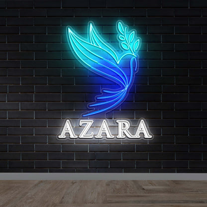 AZARA | 2nd Version - Premium Neon Artwork
