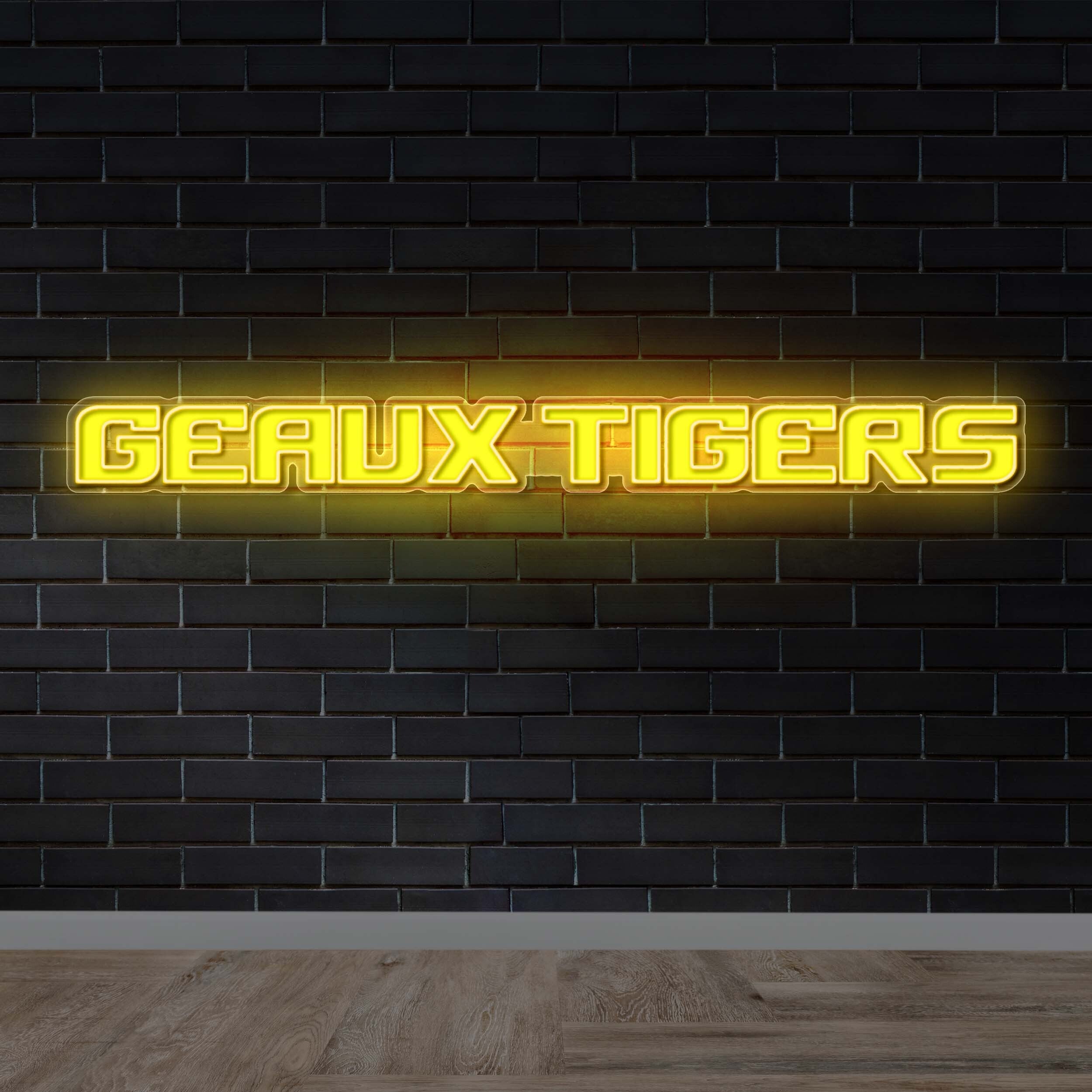 Geaux Tigers - Premium Neon Artwork