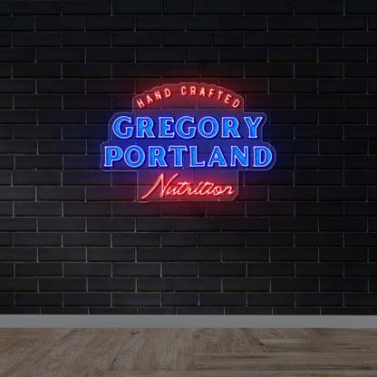 Gregory Portland - Premium Neon Artwork