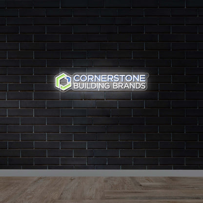 Cornerstone Building Brands - Premium Neon Artwork