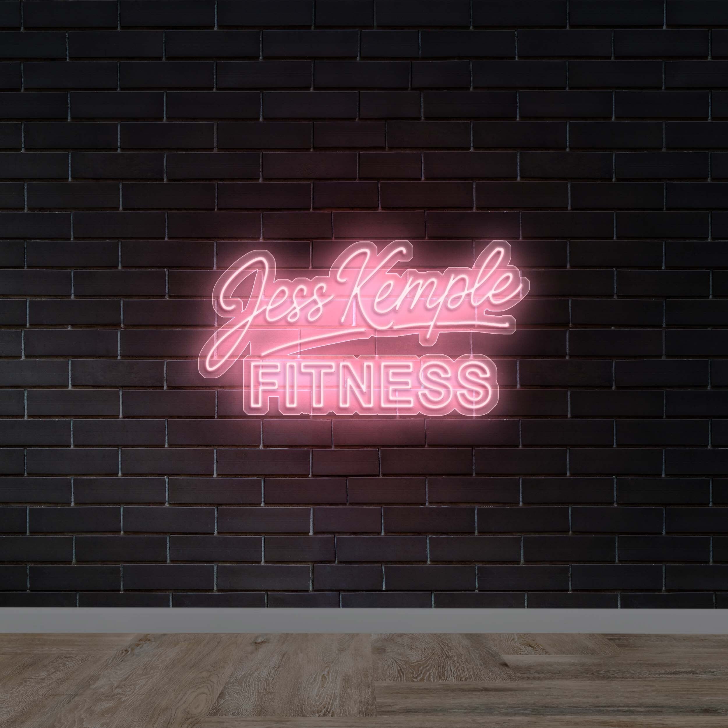 Jess Kemple FITNESS - Premium Neon Artwork
