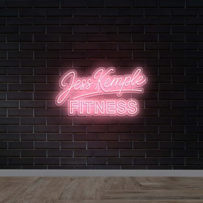 Jess Kemple FITNESS - Premium Neon Artwork