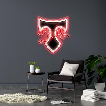 Lady - Premium Neon Artwork