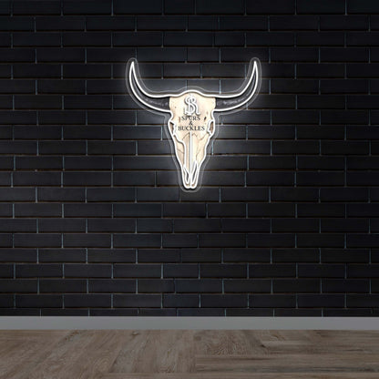 Spurs Buckles -  Premium Neon Artwork