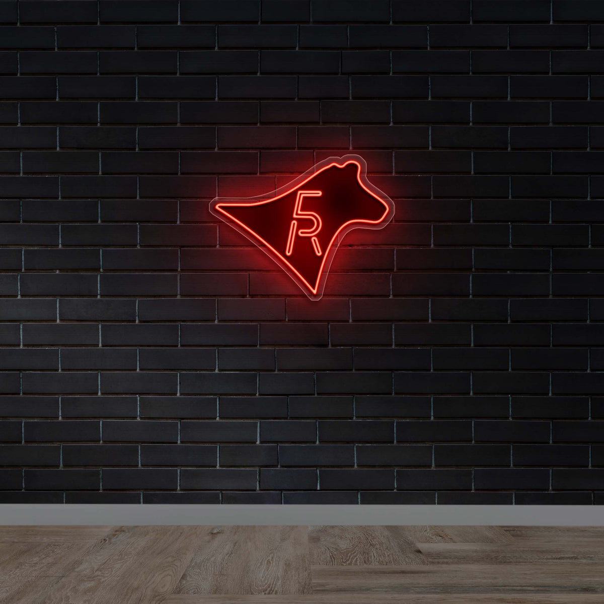 P Symbol - Premium Neon Artwork