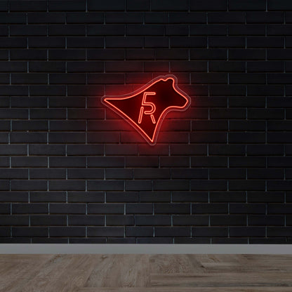 P Symbol - Premium Neon Artwork