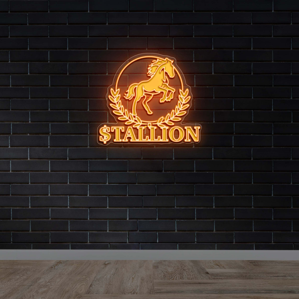 Stallion - Premium Neon Artwork