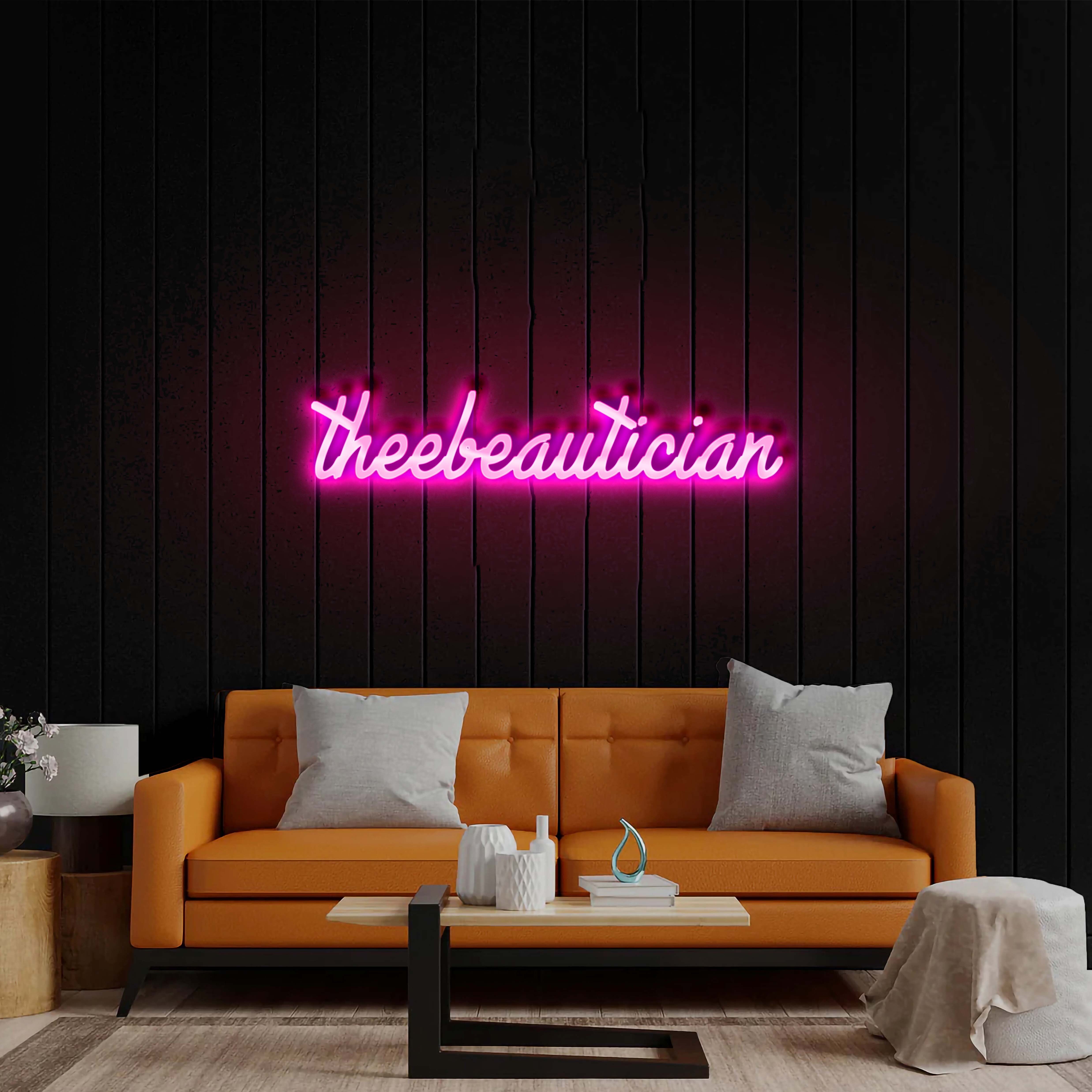 theebeautician – Premium Neon Artwork