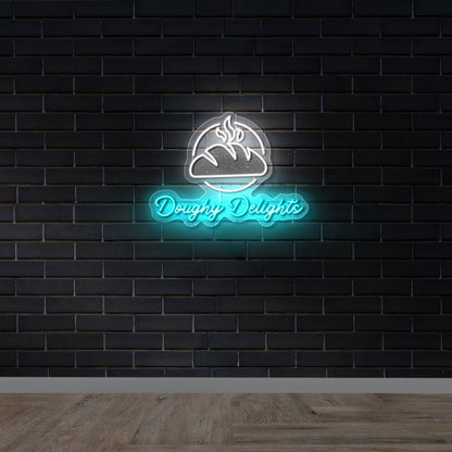 Doughy Delights - Premium Neon Artwork