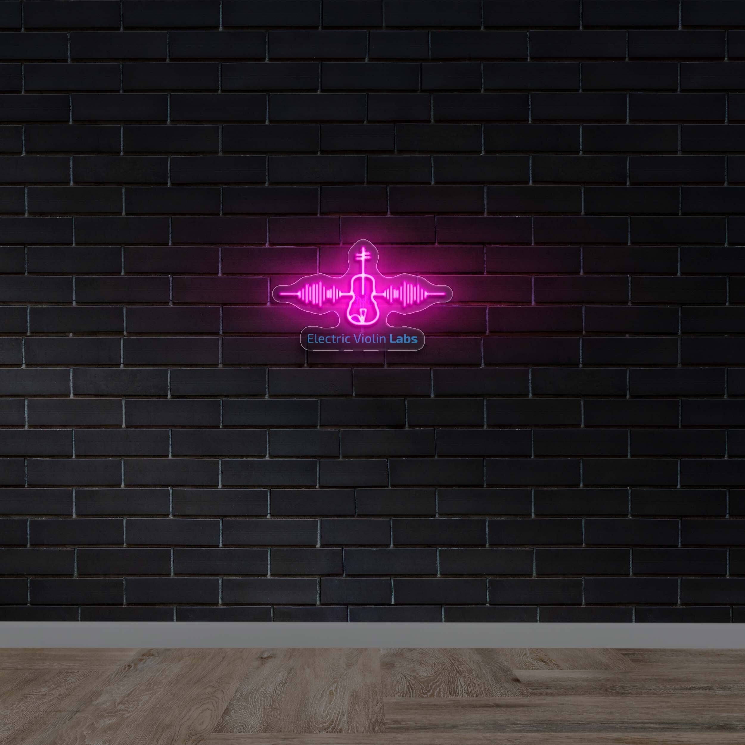 Electric Violin Labs - Premium Neon Artwork