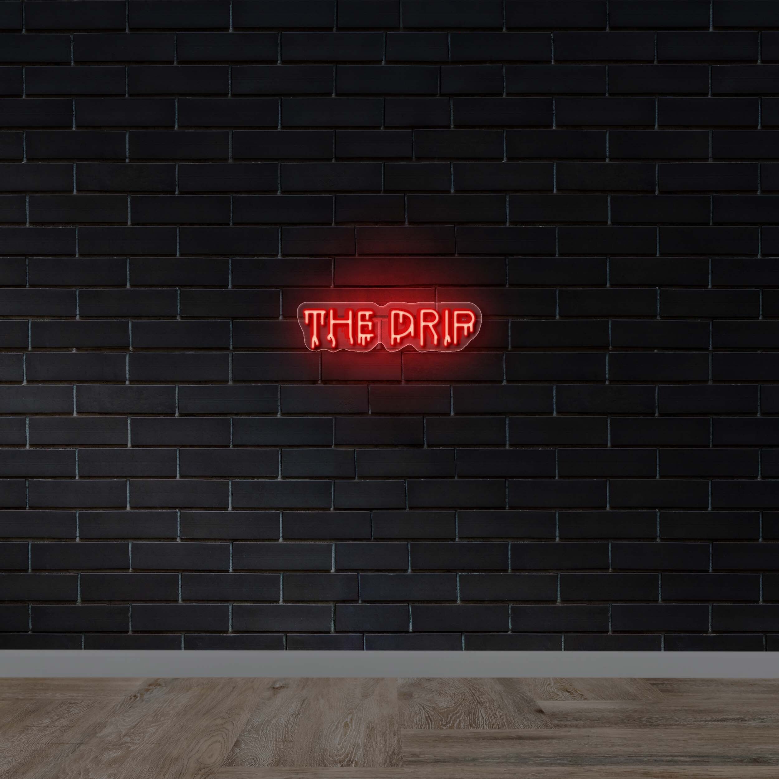 THE DRIP | Bubble Font - Premium Neon Artwork