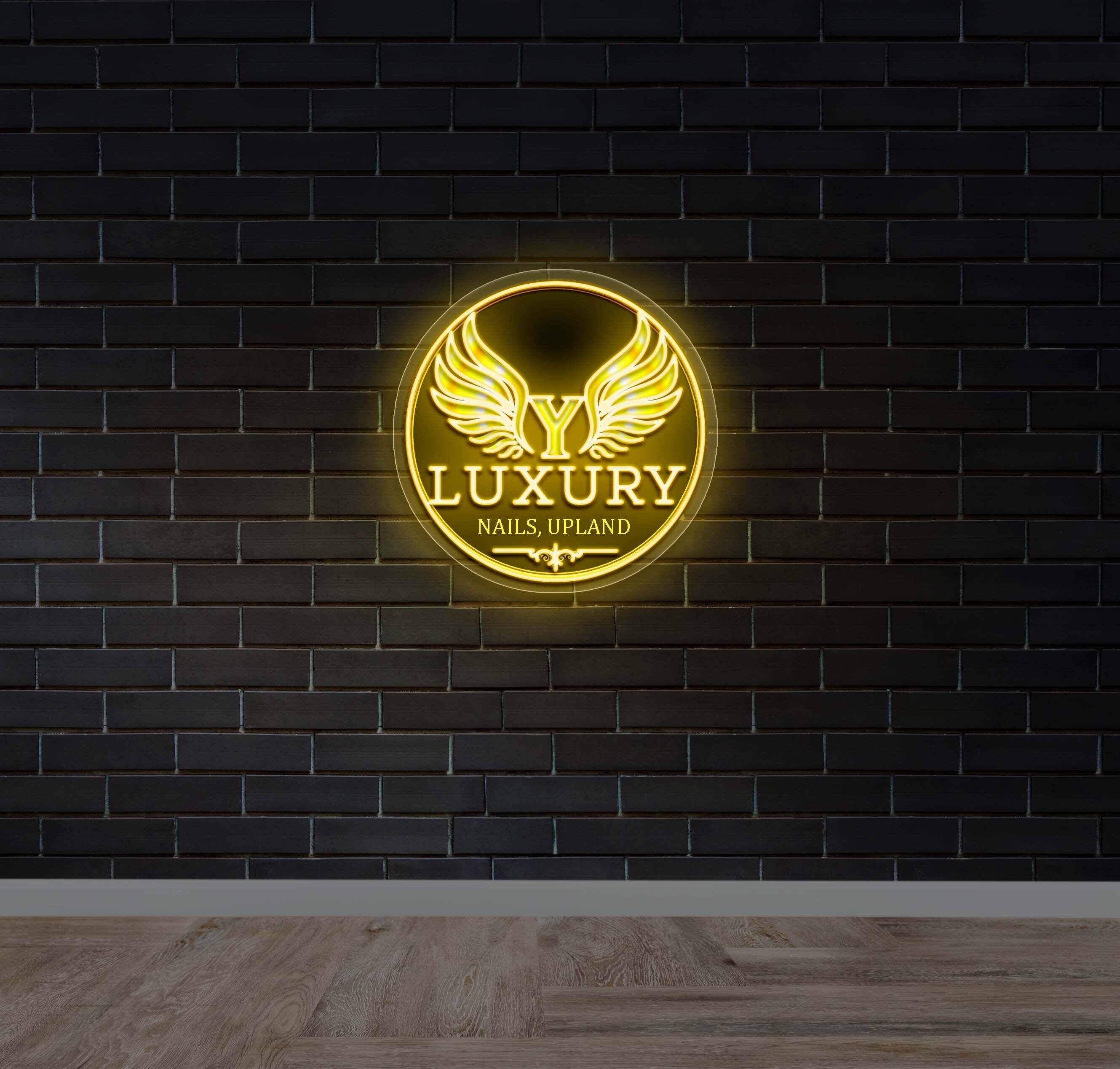 Y LUXURY NAILS, UPLAND - Premium Neon Artwork