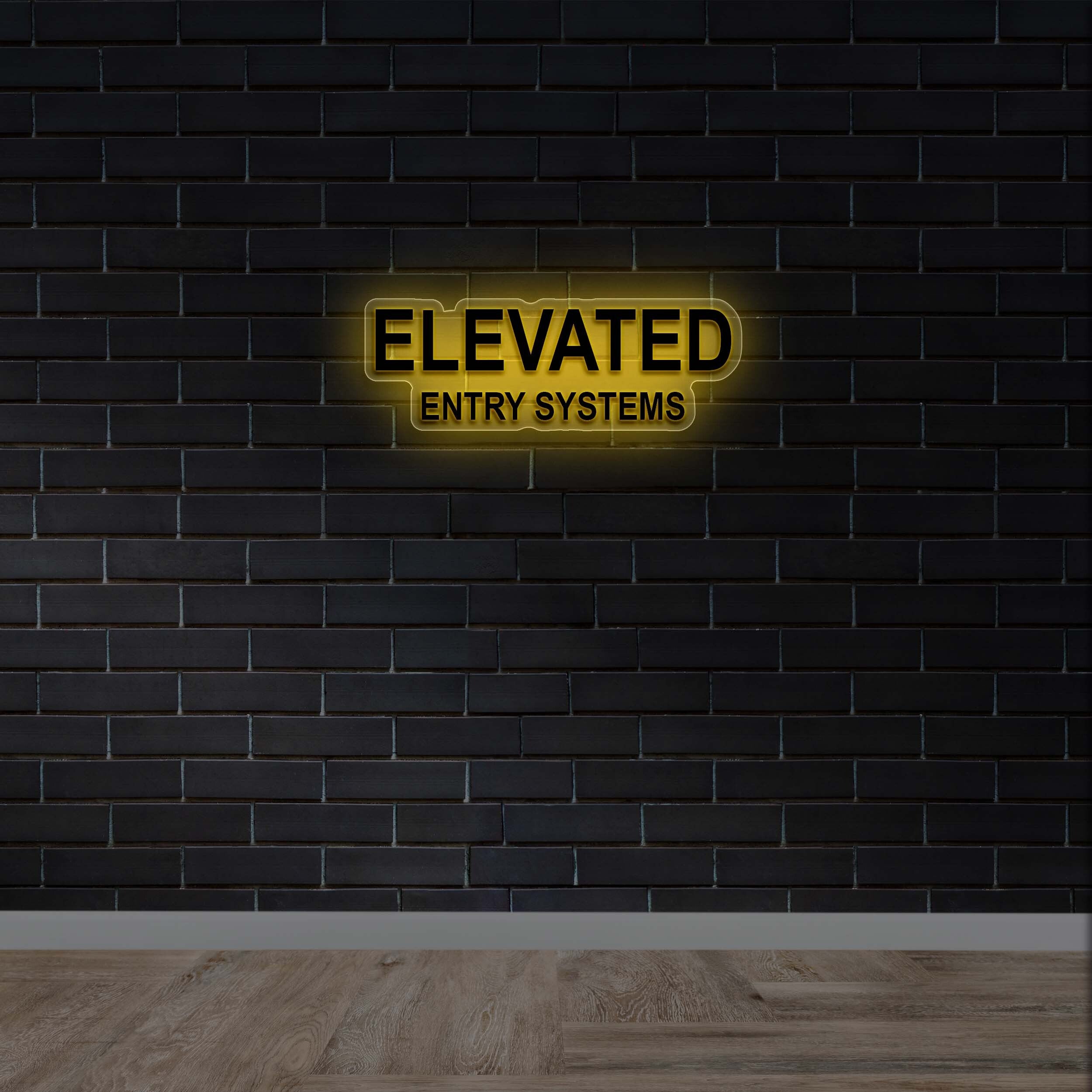 Elevated Entry Systems - Premium Neon Artwork