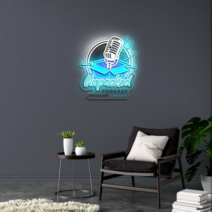 Unpacked - Premium Neon Artwork