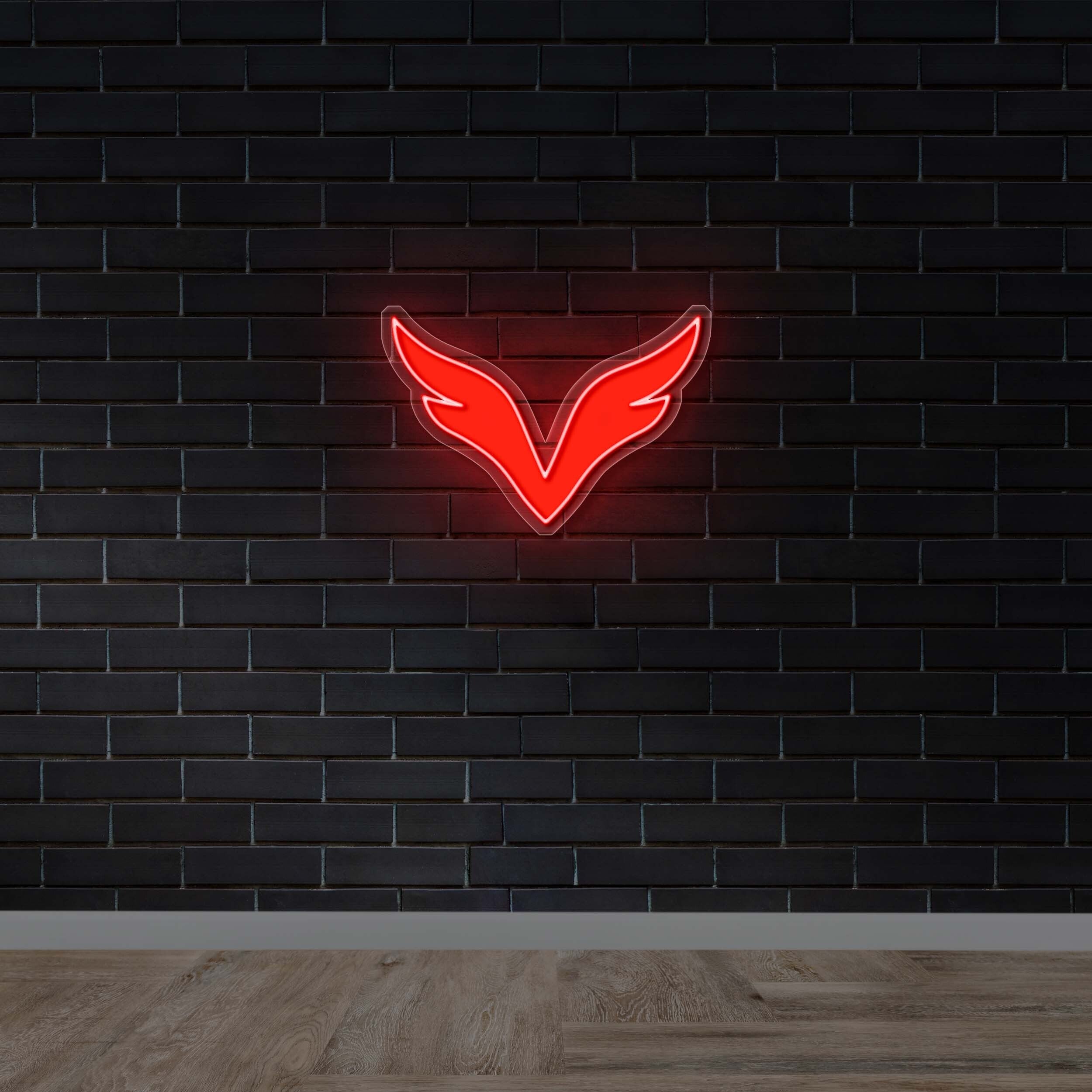 Viyalta Logo Symbol - Premium Neon Artwork