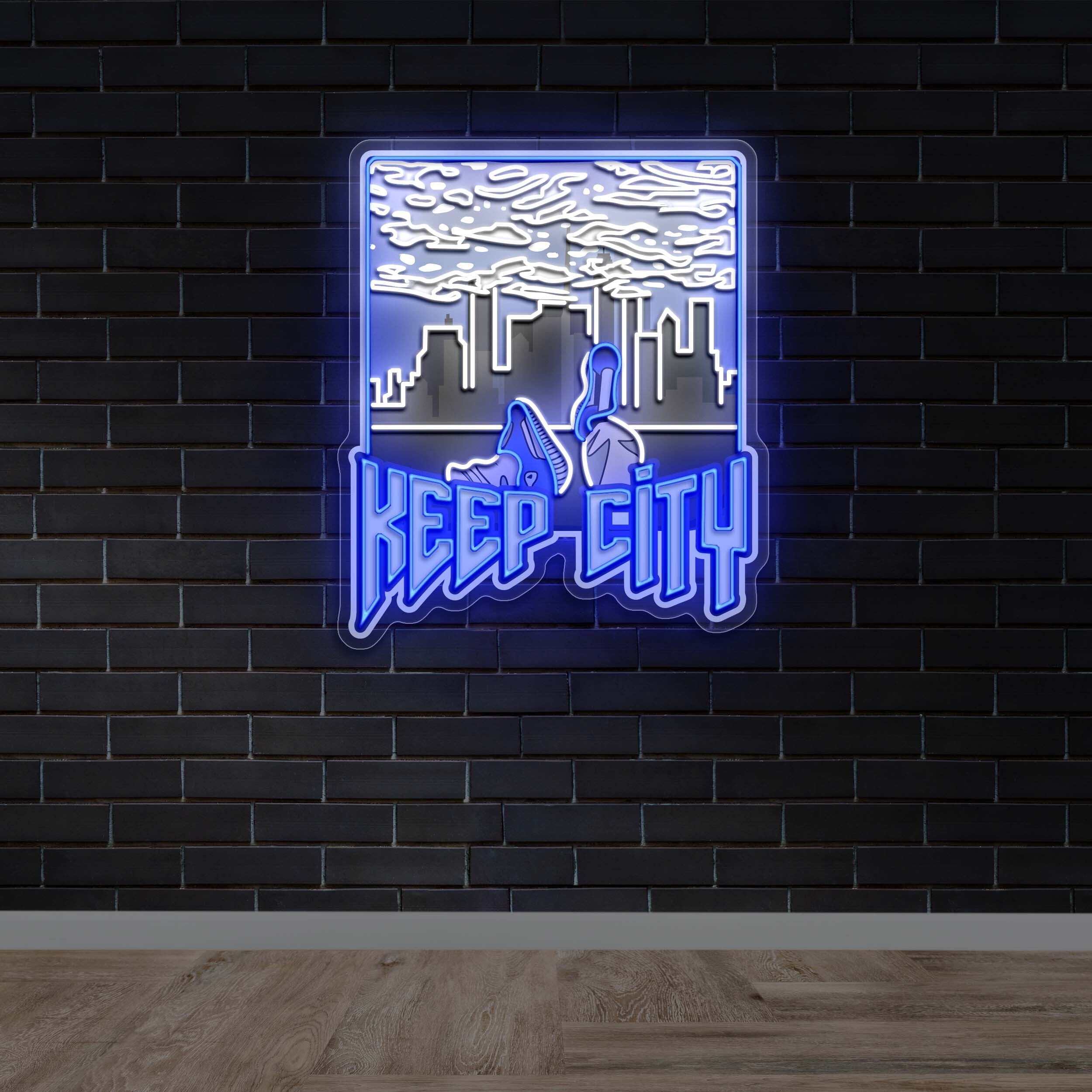 KEEP CITY - Premium Neon Artwork