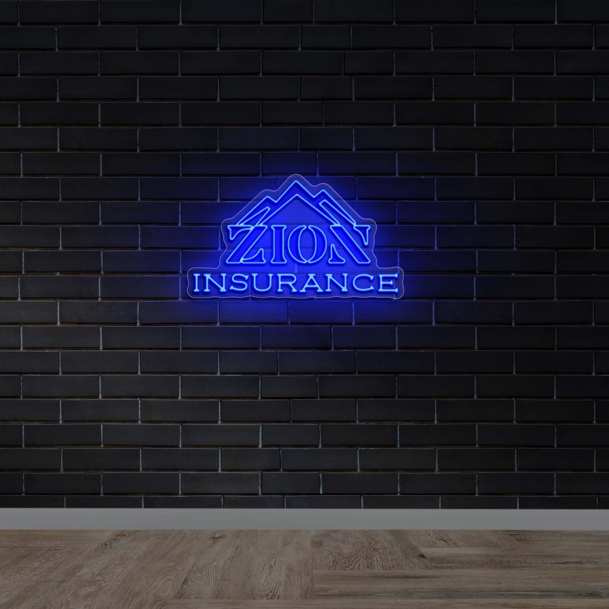 Zion Insurance - Premium Neon Artwork