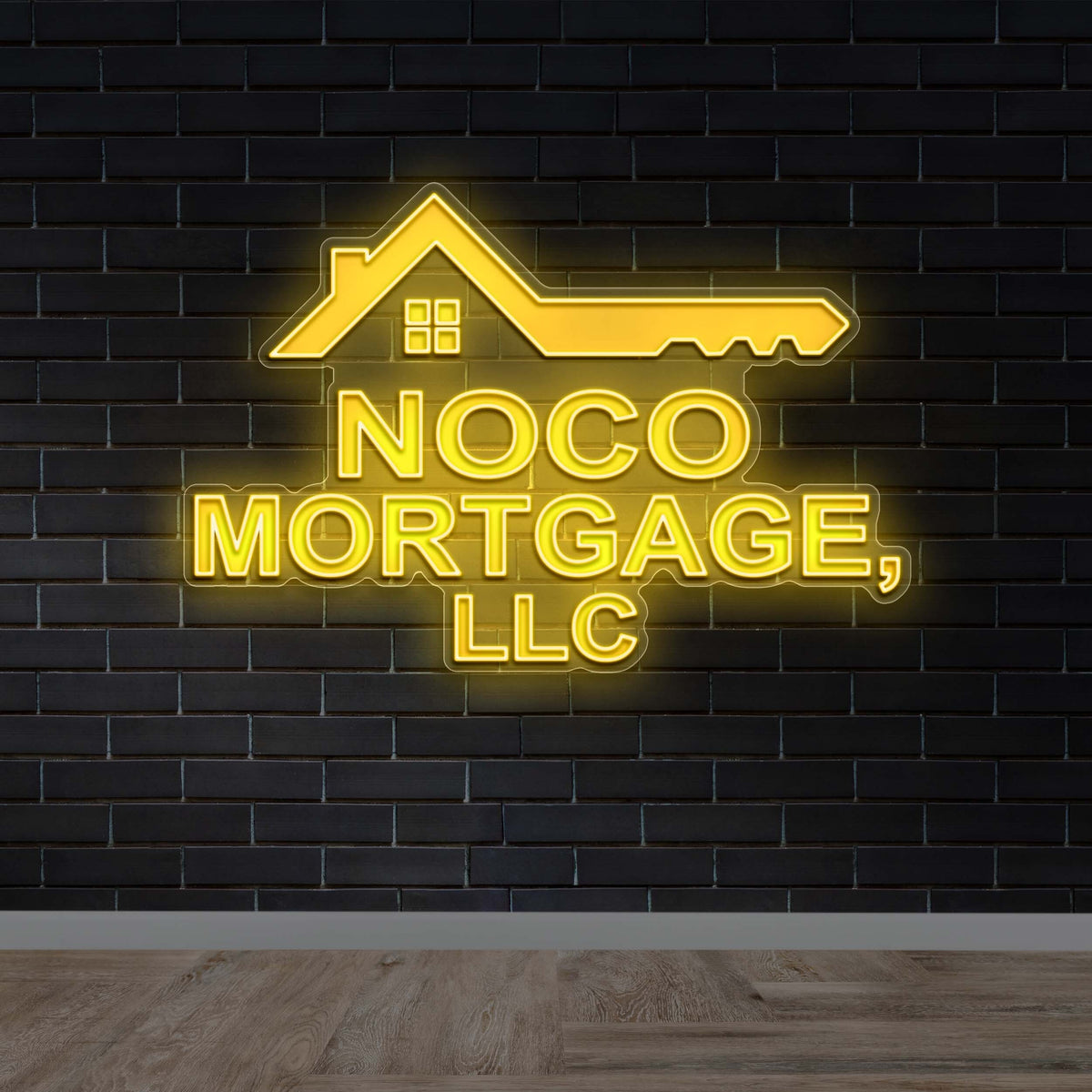 NOCO Mortgage, LLC - Premium Neon Artwork