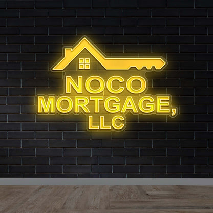 NOCO Mortgage, LLC - Premium Neon Artwork