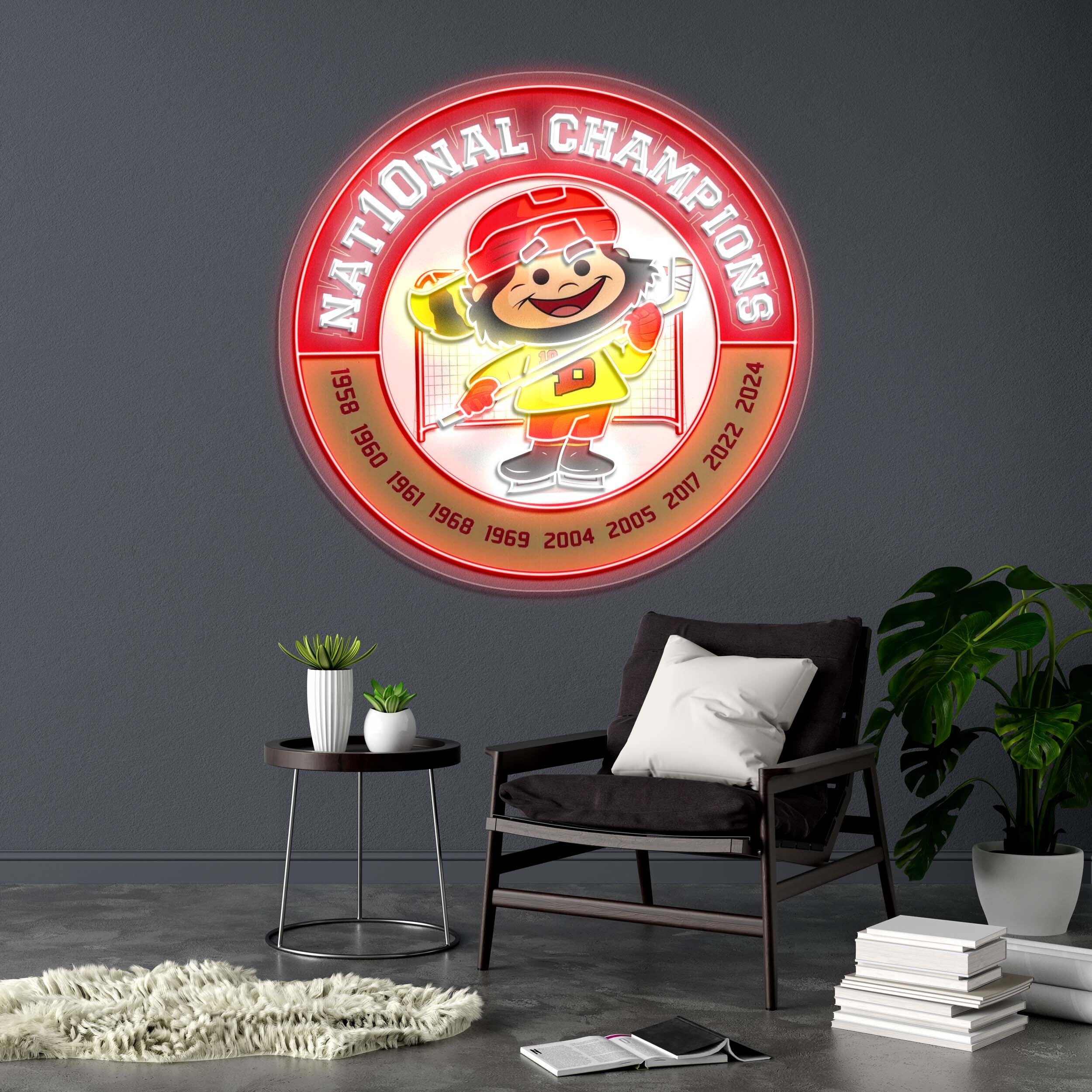 NAT10NAL CHAMPIONS - Premium Neon Artwork
