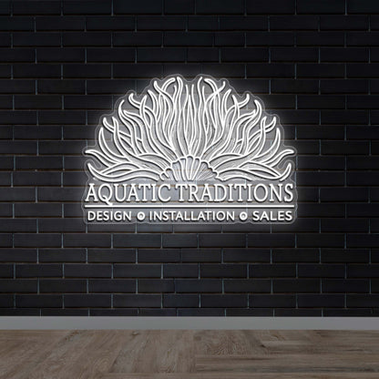 Aquatic Traditions - Premium Neon Artwork