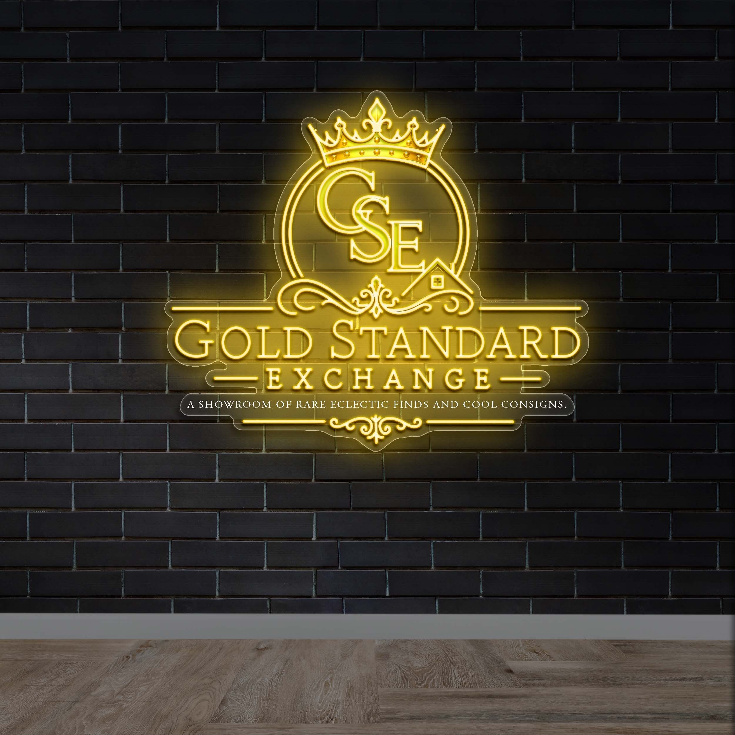 GOLD STANDARD EXCHANGE - Premium Neon Artwork
