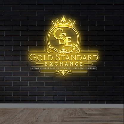 GOLD STANDARD EXCHANGE - Premium Neon Artwork