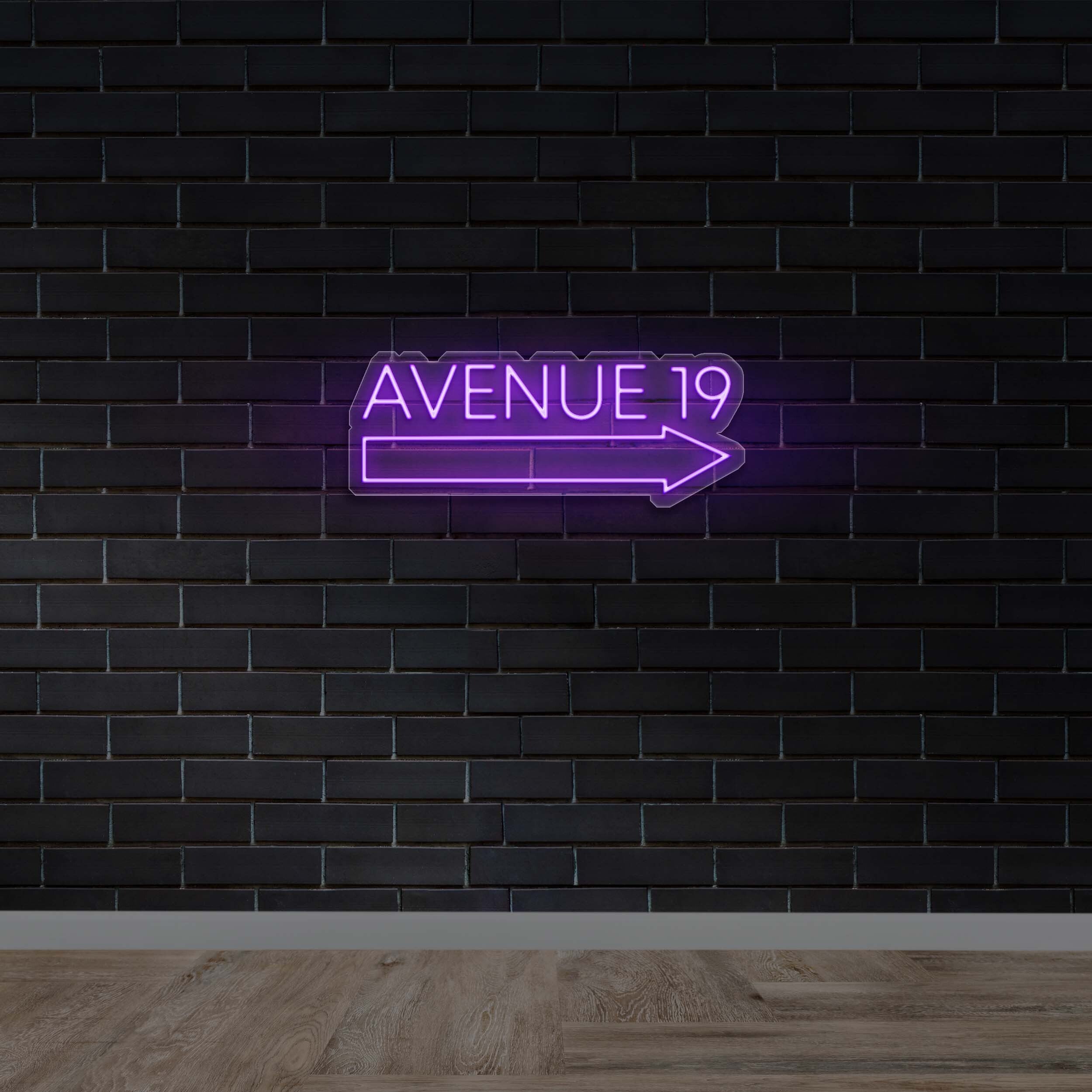 Avenue 19 - Premium Neon Artwork
