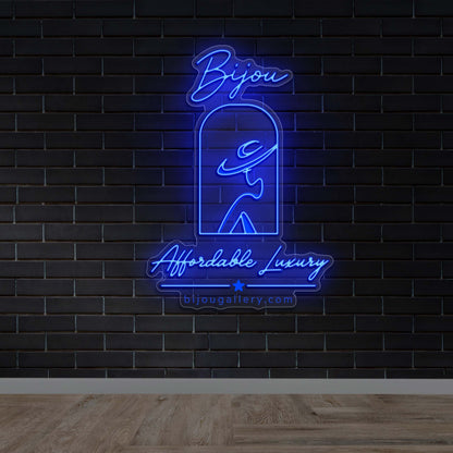 Bijou Affordable Luxury | 2nd Version - Premium Neon Artwork