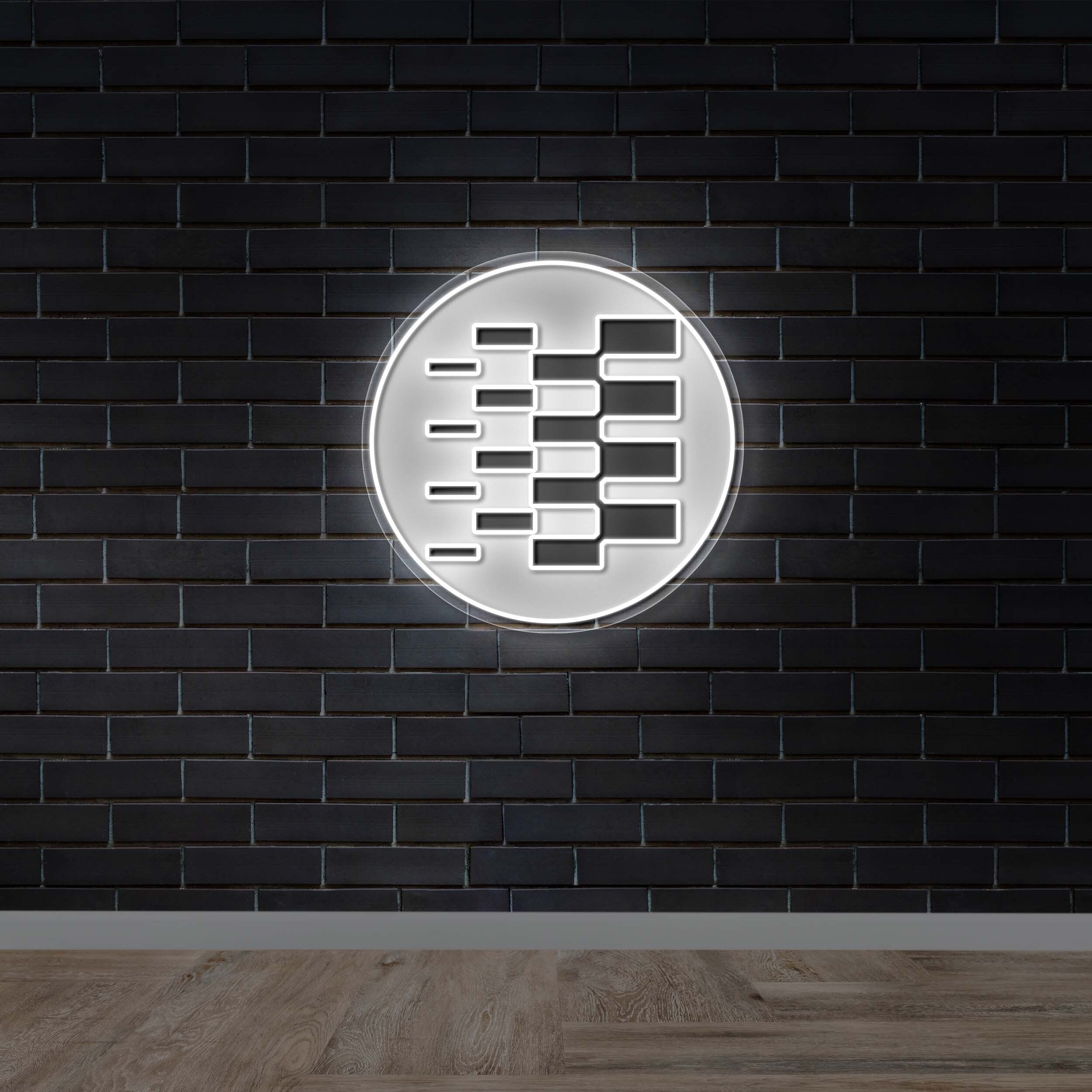 Blackline logo - Premium Neon Artwork