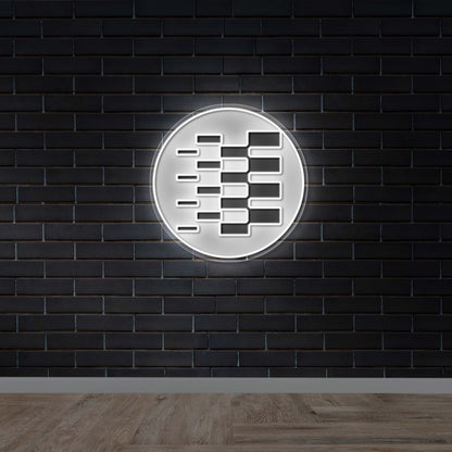 Blackline logo - Premium Neon Artwork