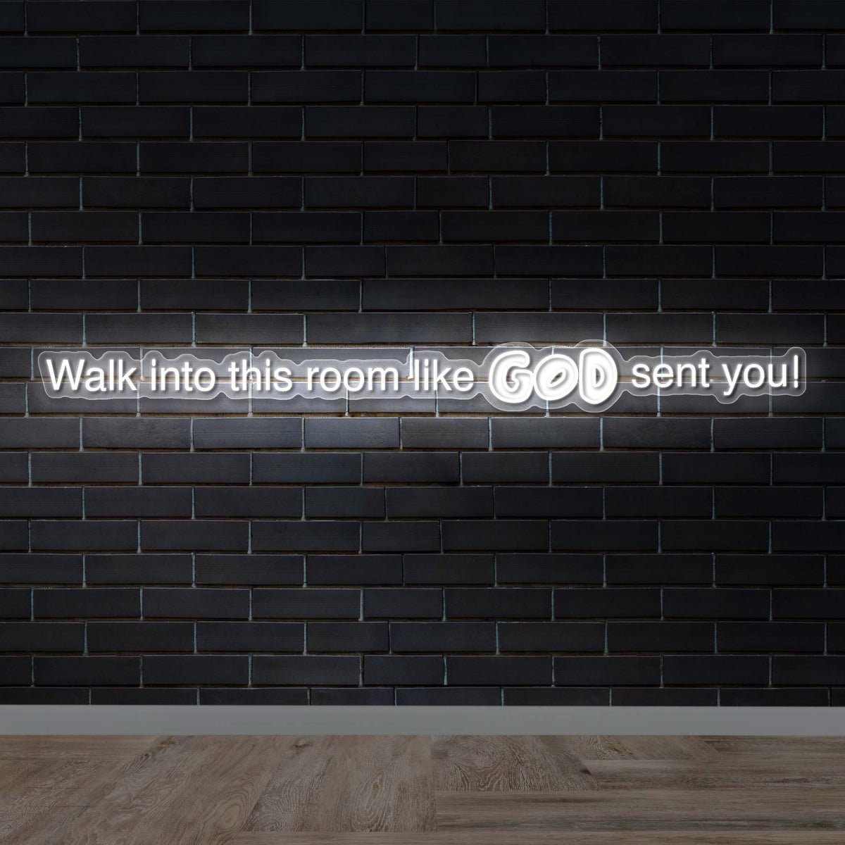 Walk into this room - Premium Neon Artwork