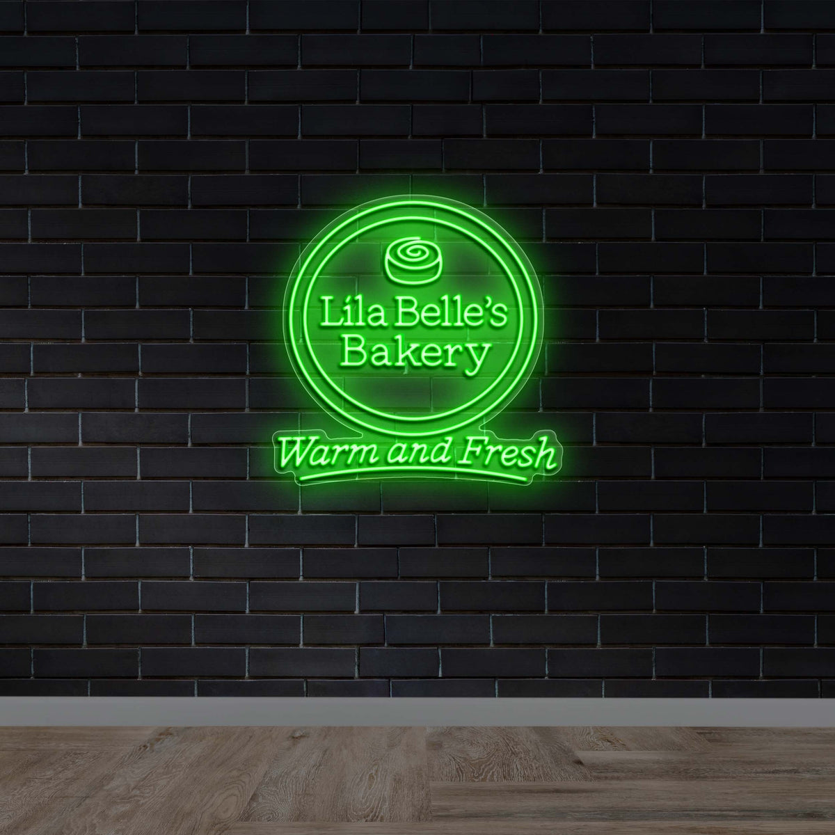 Lila Belle's Bakery - Premium Neon Artwork