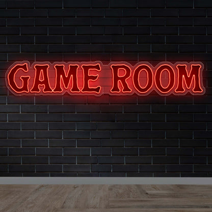 Game Room | 2nd Version - Premium Neon Artwork
