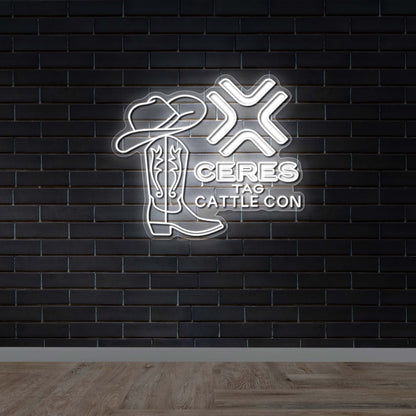 Ceres Tag Cattle Con  – Premium Neon Artwork