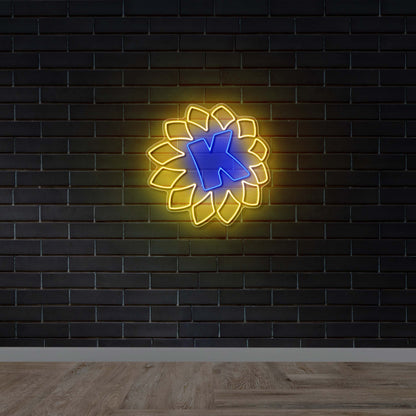 K - Premium Neon Artwork