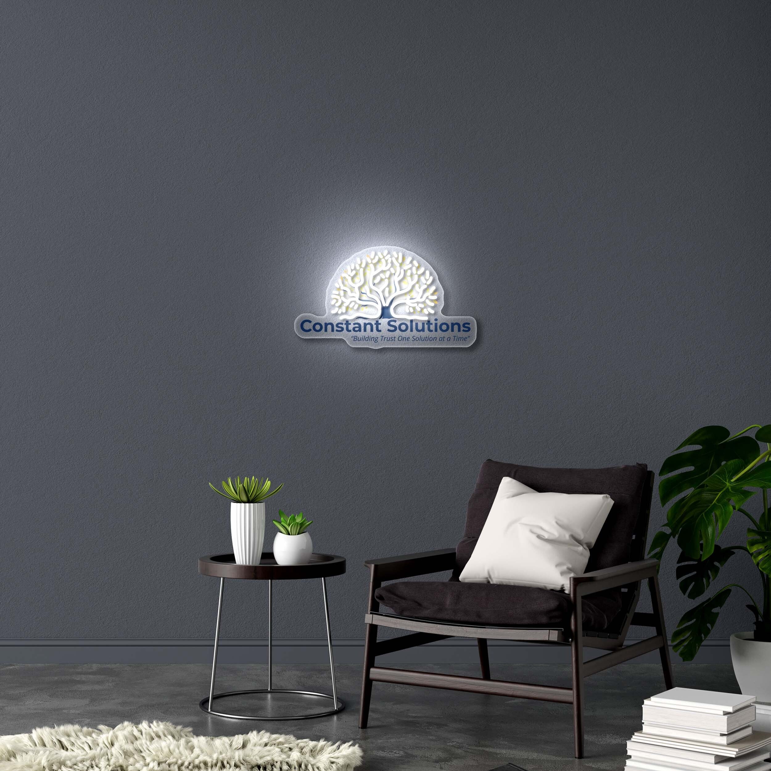 Constant-Solutions - Premium Neon Artwork